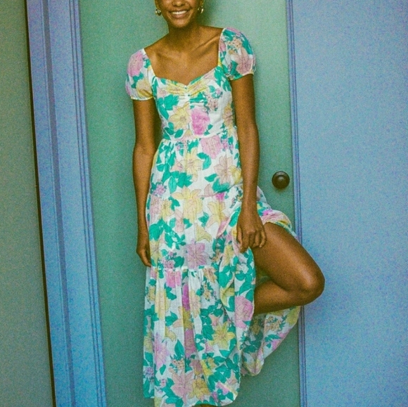 🆕BILLABONG FLORAL DRESS - Picture 2 of 9